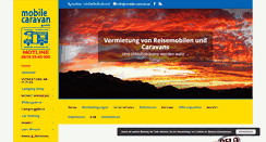 Desktop Screenshot of mobile-caravan.at