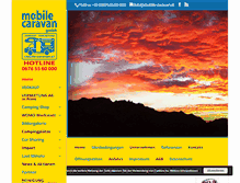 Tablet Screenshot of mobile-caravan.at